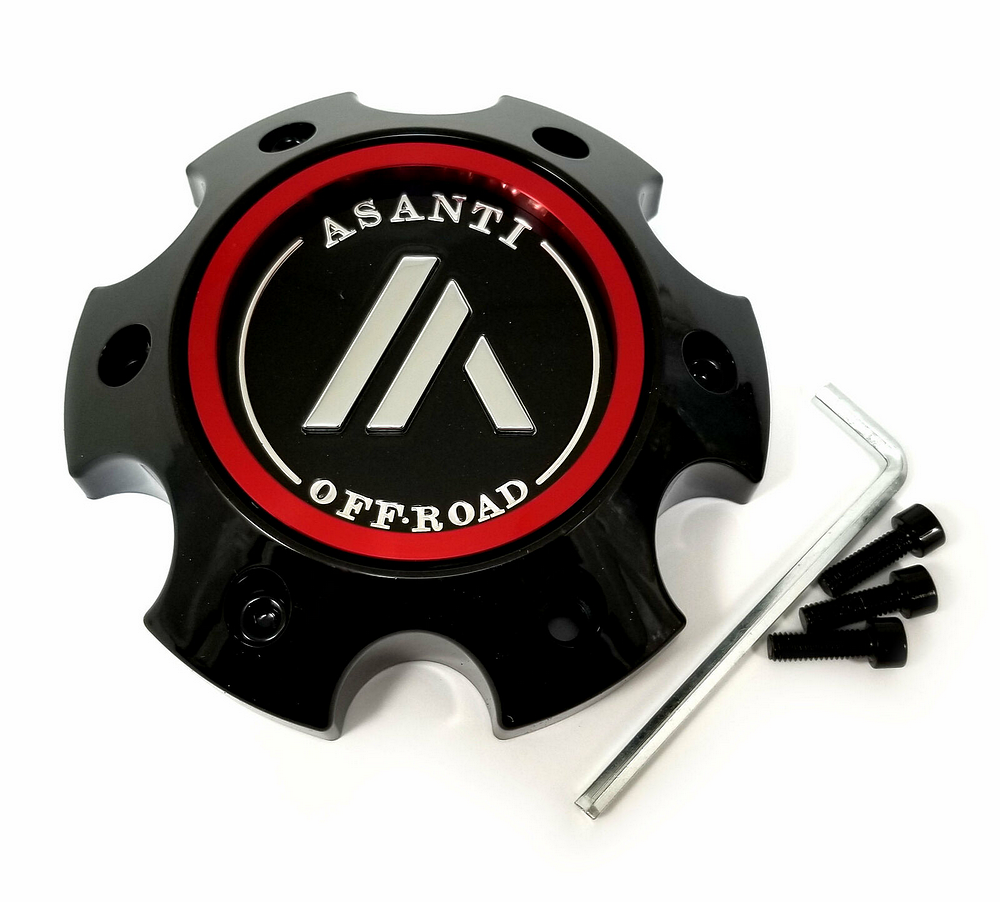 ASA OFR CAP 6X135 H34 - GLOSS BLACK - 130L1406GB-H34