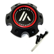 ASA OFR CAP 6X5.5 H42 - SATIN BLACK - 130L1456SB-H42