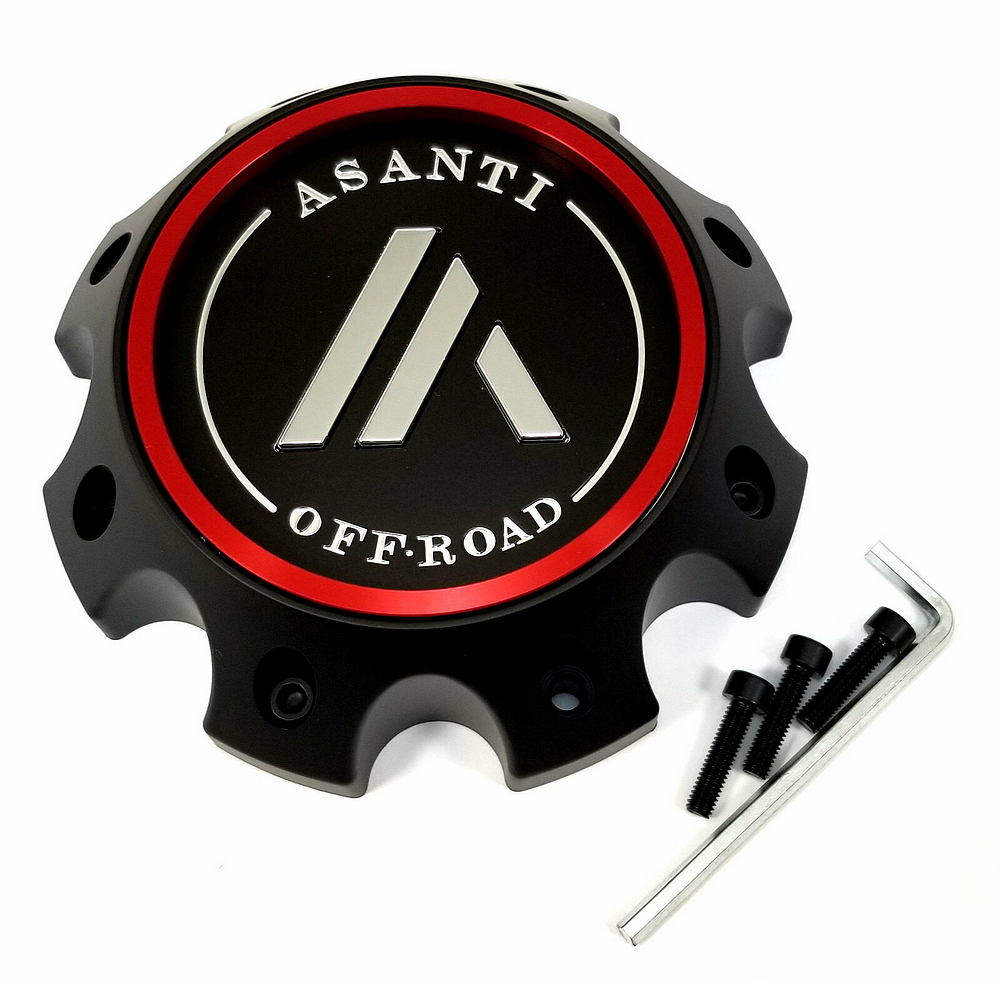 ASA OFR CAP 8X170 H52 - SATIN BLACK - 130L1708SB-H52