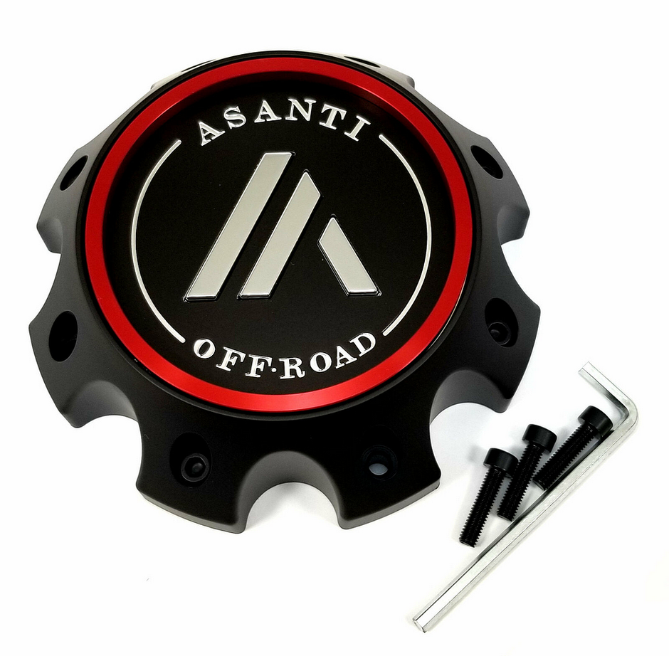 ASA OFR CAP 8X170 H52 - SATIN BLACK - 130L1708SB-H52