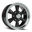 Vision Legend 6 17x8 6x139.7 0mm Gloss Black Machined Lip : 141H7883GB0