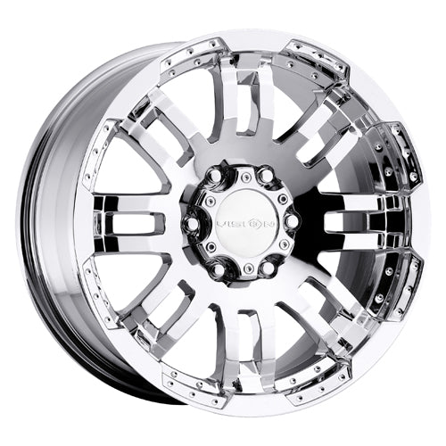 Vision Warrior 18x7.5 6x130 55mm Chrome (Hub Centric Fit for Dodge Sprinter w/15mm Lug Bore) : 375XL8763C55