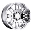 Vision Warrior 18x7.5 6x130 55mm Chrome (Hub Centric Fit for Dodge Sprinter w/15mm Lug Bore) : 375XL8763C55