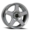 Vision MB 14 15x6.5 4x114.3 38mm Silver : 14-5648S38