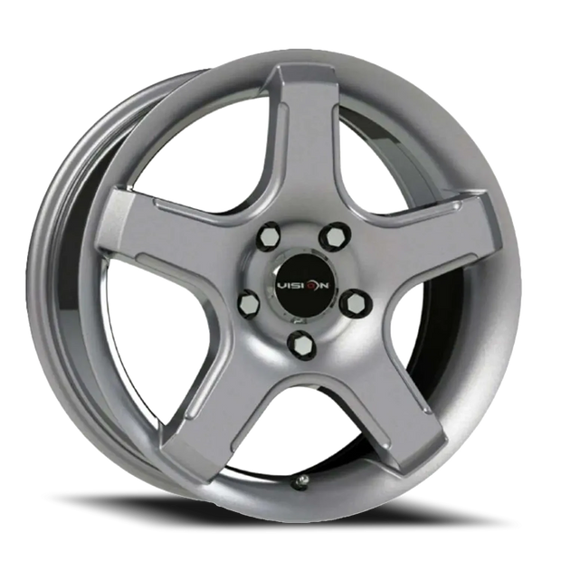 Vision MB 14 15x6.5 4x114.3 38mm Silver : 14-5648S38