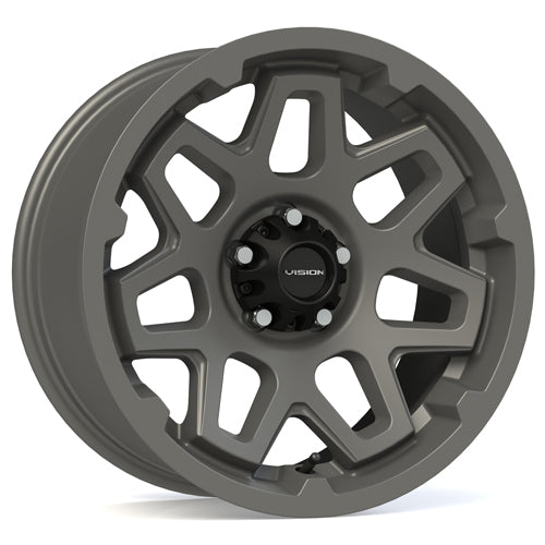 Vision Seven 18x9 5x114.3 18mm Satin Grey : 416VT8965SG18