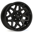 Vision Seven 17x7 5x114.3 0mm Satin Black : 416VT7765SB0