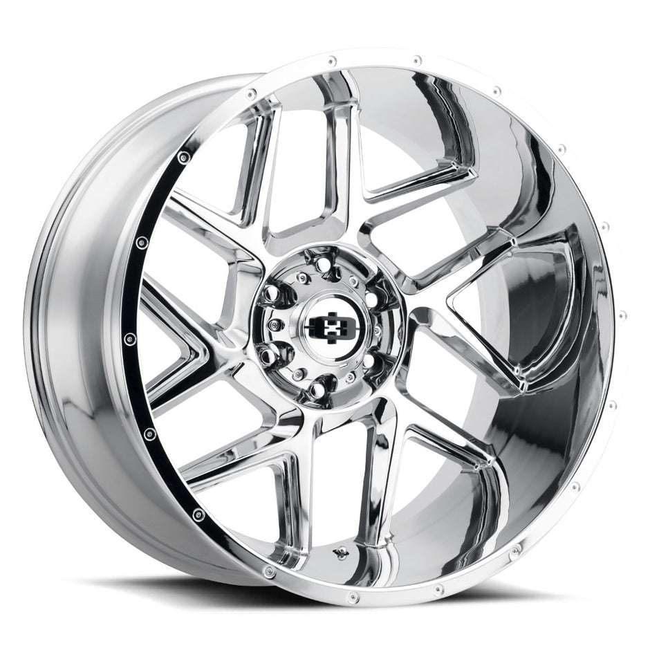 Vision Sliver 20x10 5x127 -25mm Chrome : 360-20073C-25
