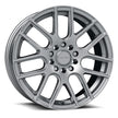 Vision Cross II 17x7.5 5x110/5x115 40mm Winter Paint-Silver( Salt Resistant) : 426H7768WPS40