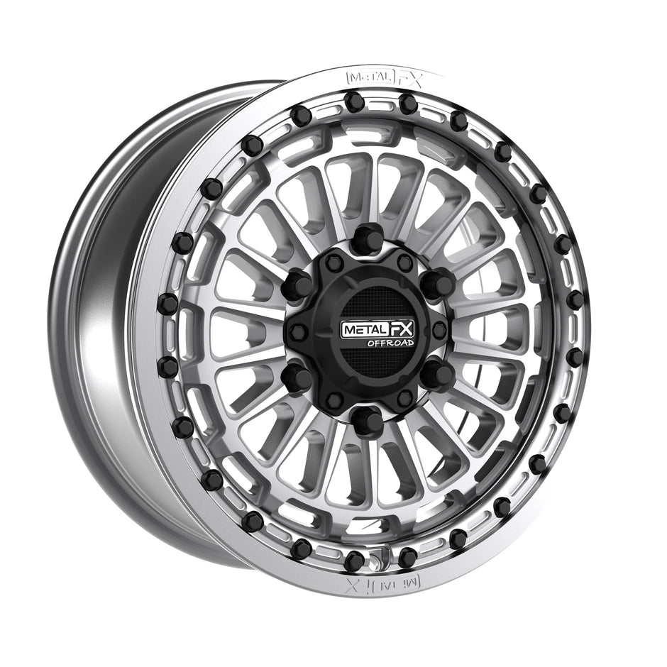 METAL FX UTV Delta R Beadlock 15x10 5x114.3 BC 66.1 CB +0 Offset 5.4 BS Raw  - 78329