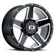 Vision Empire 15x6 5x114.3/5x127 0mm Gloss Black Milled Spoke : 390VTA5607GBMS0