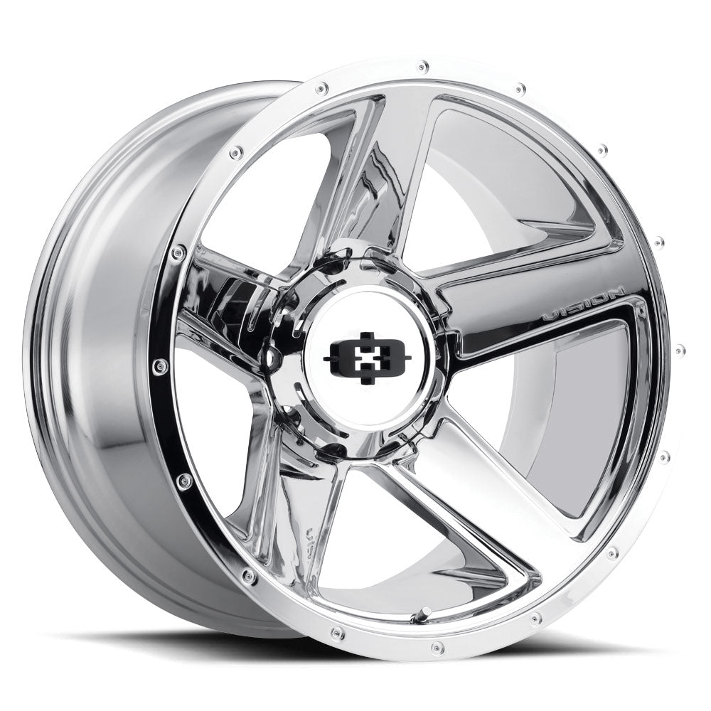 Vision Empire 15x6 5x114.3/5x127 0mm Chrome : 390VTA5607C0