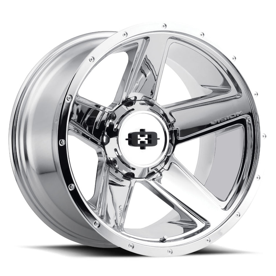 Vision Empire 15x6 5x114.3/5x127 0mm Chrome : 390VTA5607C0