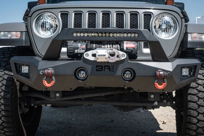 2007-2026 JEEP WRANGLER JK/JL & GLADIATOR JT ORION MID-WIDTH FRONT BUMPER - JP-19536