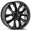 OE. Revolution C-24 24X10 6X139.7 +30 Cb 78.1 Gloss Black & Milled