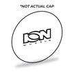 CAP - PLASTIC GLOSS BLACK/RED CAP FOR 143 5-127
