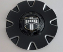 DUB DIRECTA CAP-BLACK MILLED EDGE - 26110-15BME