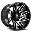 XF Off-Road XF-218 20x10 5x127/5x139.7 ET -24 (Gloss Black & Machined) - XF-218201051271397-24GBM
