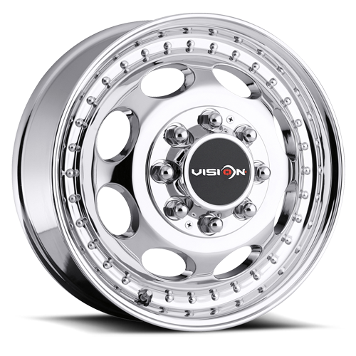 Vision Hauler 16x6 8x165.1 115mm Chrome : 181Z6681CF