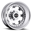 Vision Hauler 19.5x6.75 8x165.1 -143mm Chrome (No Rivets) : 181Z9681CR124NR