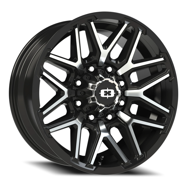 Vision Rekluse 20x10 8x170 -25mm Gloss Black Machined Face : 305-20070GBMF-25