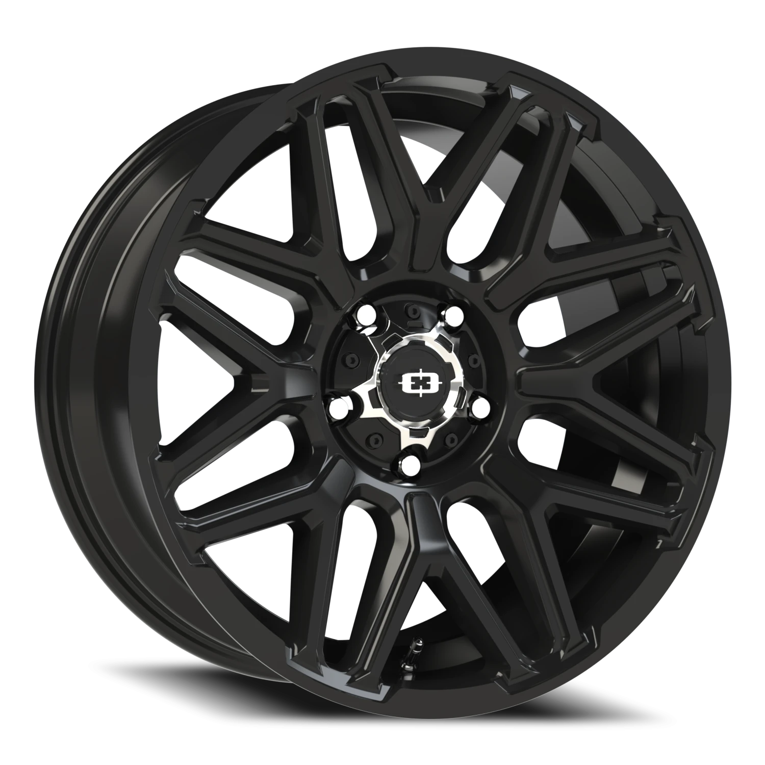 Vision Rekluse 20x9 5x139.7 12mm Gloss Black : 305-2985GB12