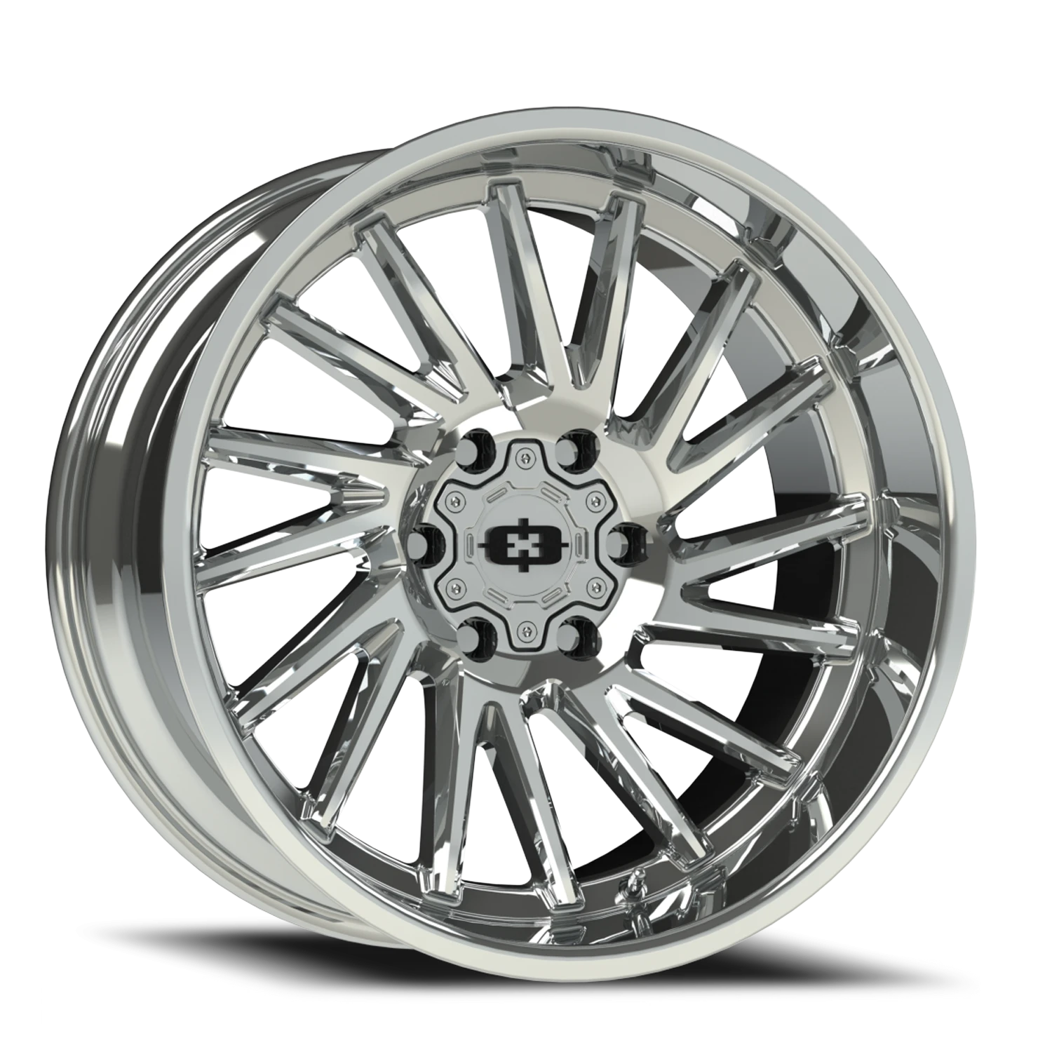 Vision Rapier 20x10 6x135 -25mm Chrome : 306-20036C-25