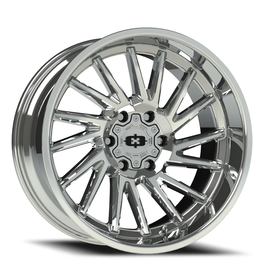 Vision Rapier 20x10 6x135 -25mm Chrome : 306-20036C-25