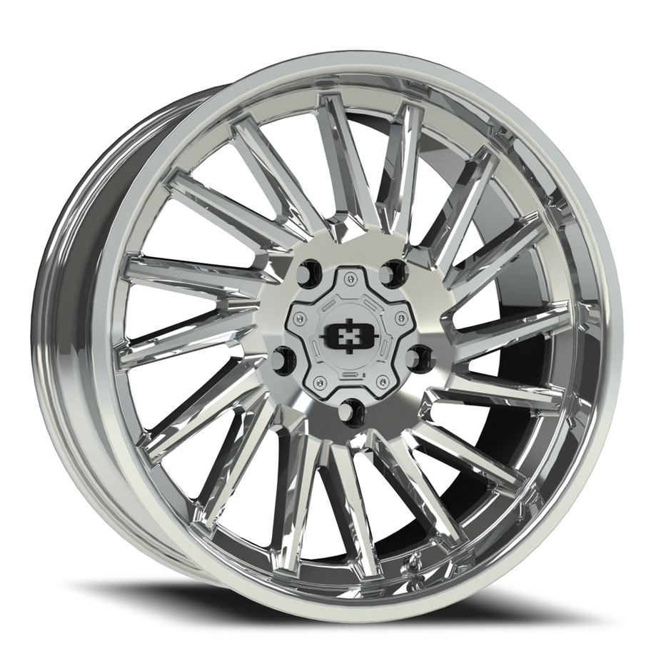 Vision Rapier 20x10 5x127 -25mm Chrome : 306-20073C-25