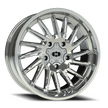 Vision Rapier 20x10 5x127 -25mm Chrome : 306-20073C-25