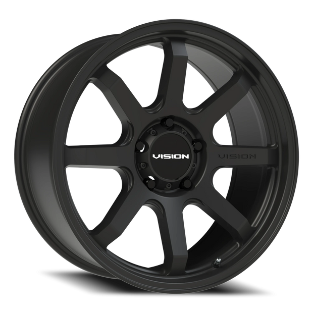 Vision Flow 20x9 5x139.7 10mm Satin Black : 351-2985SB10