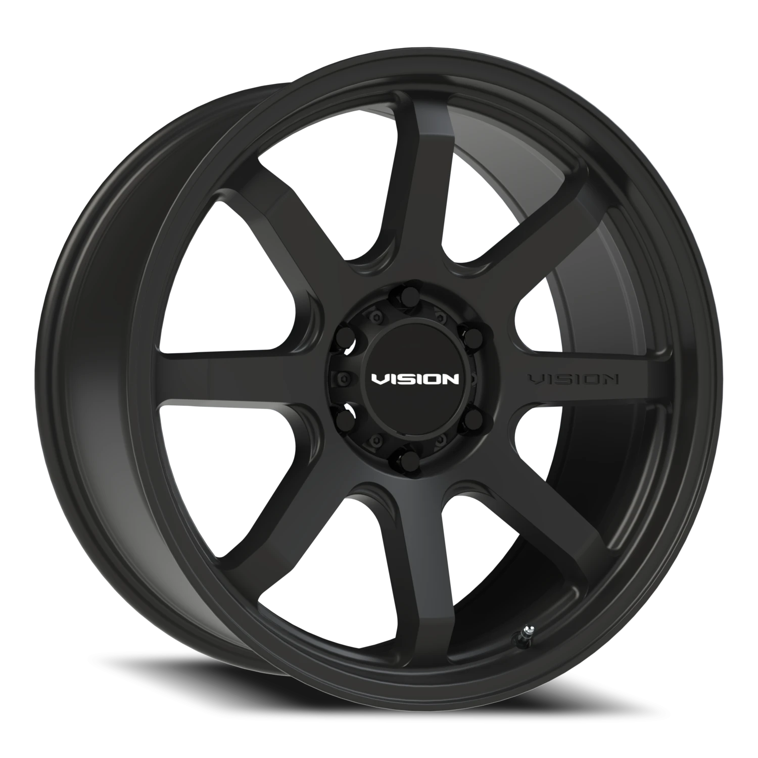 Vision Flow 17x9 6x139.7 -12mm Satin Black : 351-7983SB-12
