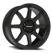 Vision Flow 17x9 6x139.7 -12mm Satin Black : 351-7983SB-12