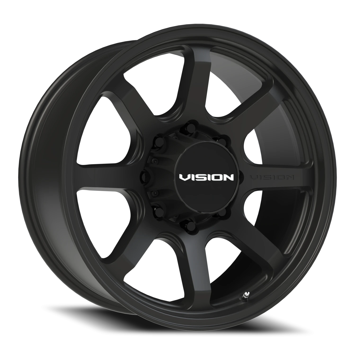 Vision Flow 16x8 8x165.1 0mm Satin Black : 351-6881SB0