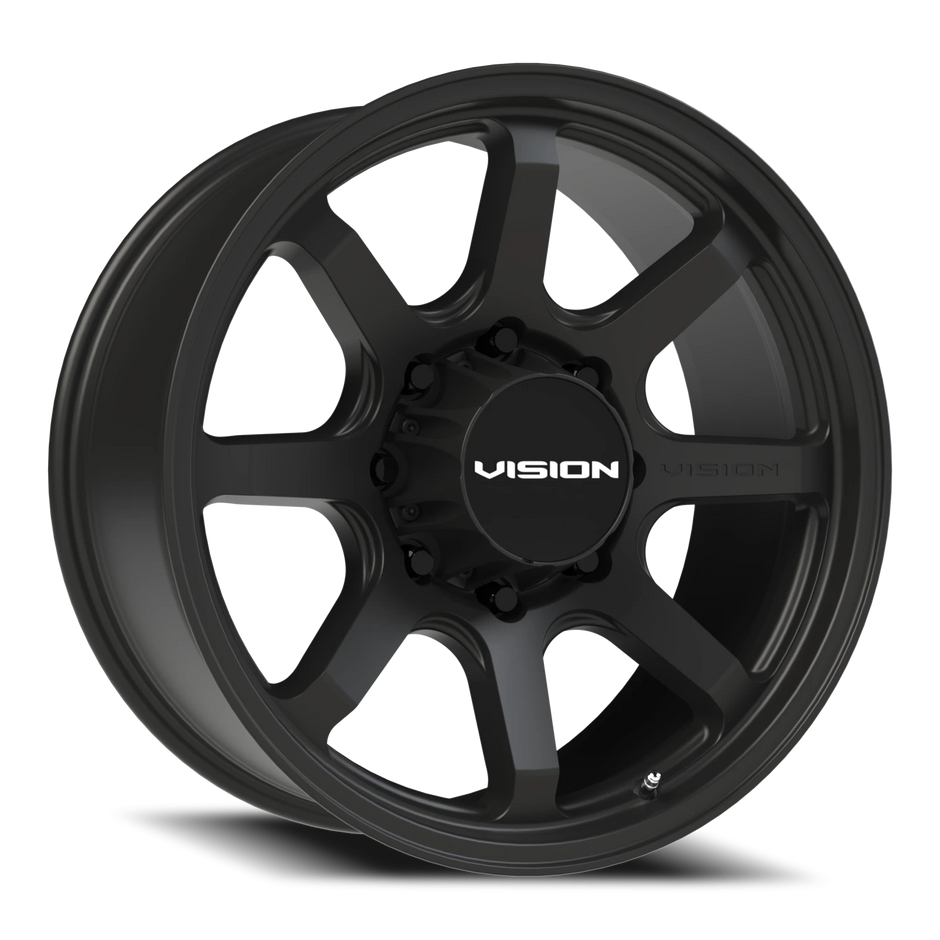 Vision Flow 16x8 8x165.1 0mm Satin Black : 351-6881SB0
