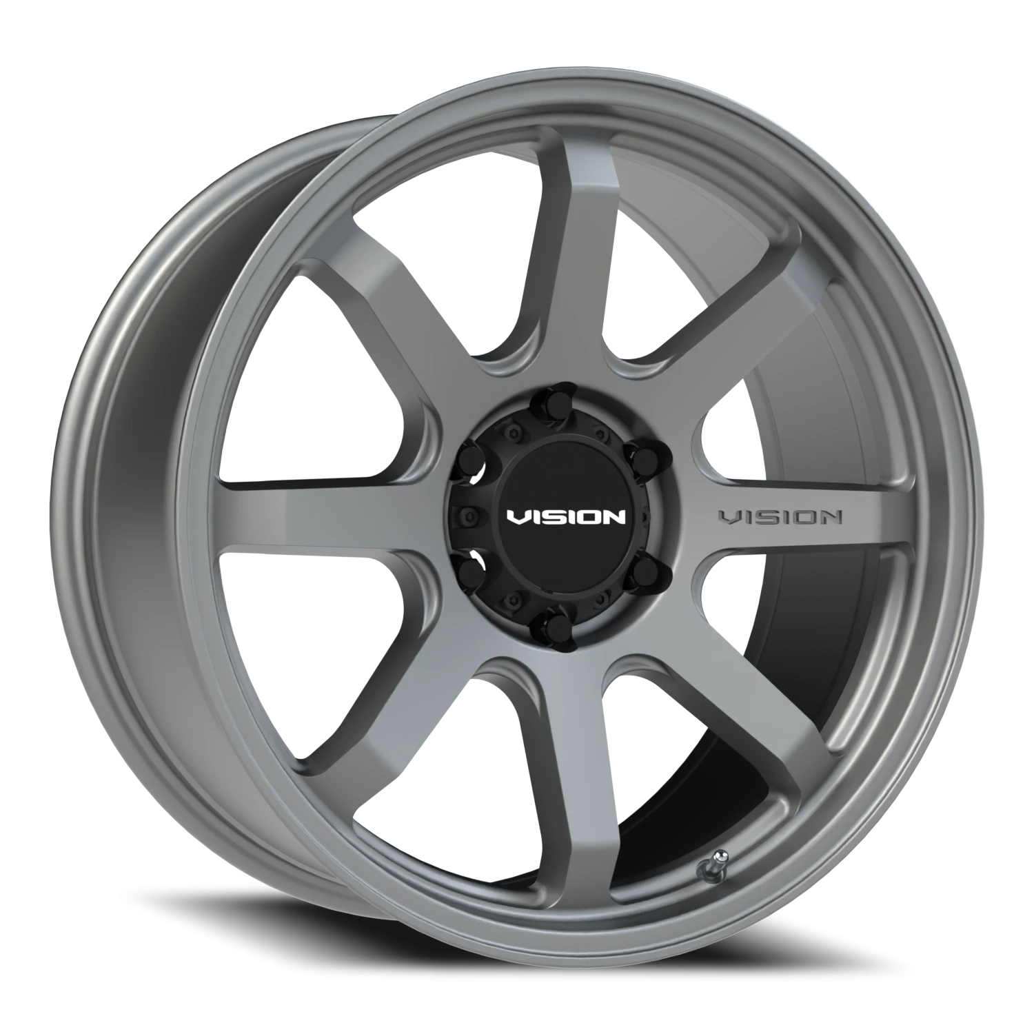 Vision Flow 17x9 6x139.7 -12mm Satin Grey : 351-7983SG-12