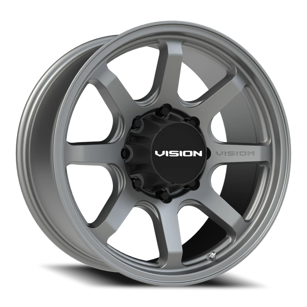 Vision Flow 16x8 8x165.1 0mm Satin Grey : 351-6881SG0