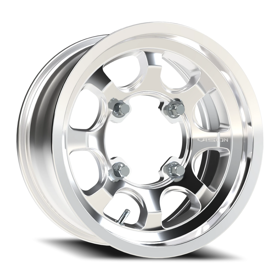 Vision Flow 15x7 4x136 13mm Machined : 351-157136ACMF44