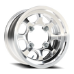 Vision Flow 15x7 4x136 13mm Machined : 351-157136ACMF44