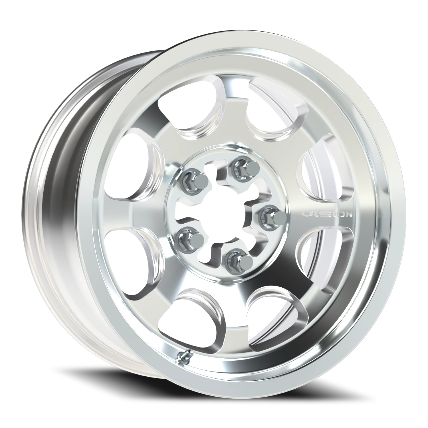 Vision Flow 15x10 5x114.3 0mm Machined : 351-151545ACMF55