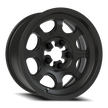 Vision Flow 15x6 5x114.3 50.6mm Satin Black : 351-156545SB55