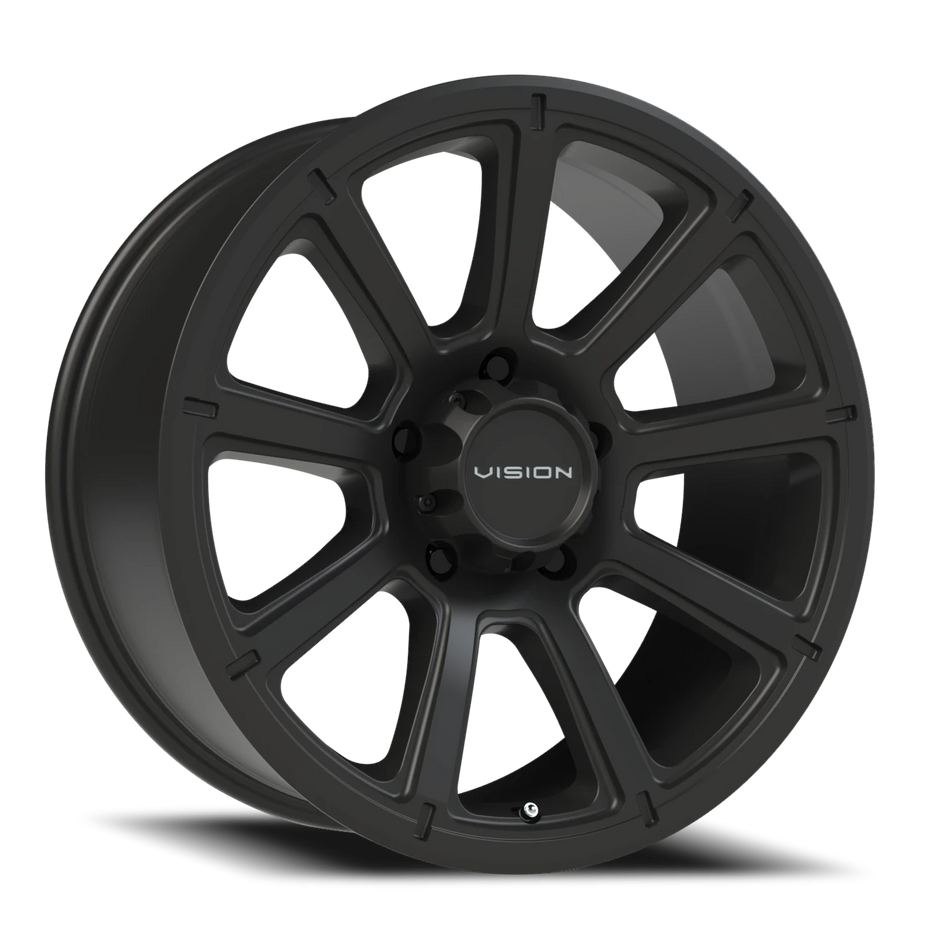 Vision Turbine 14x5.5 5x114.3 0mm Matte Black : 353VTH4565MB0