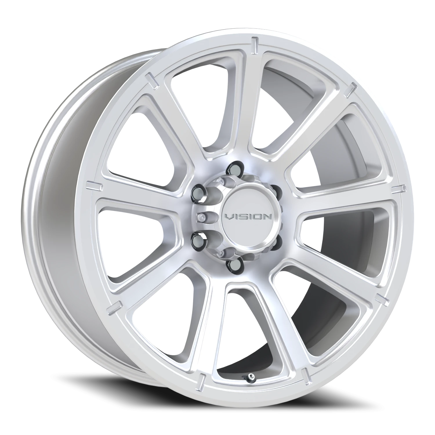 Vision Turbine 18x9 6x139.7 18mm Winter Paint-Silver( Salt Resistant) : 353-8983WPS18