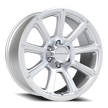 Vision Turbine 18x9 6x139.7 18mm Winter Paint-Silver( Salt Resistant) : 353-8983WPS18