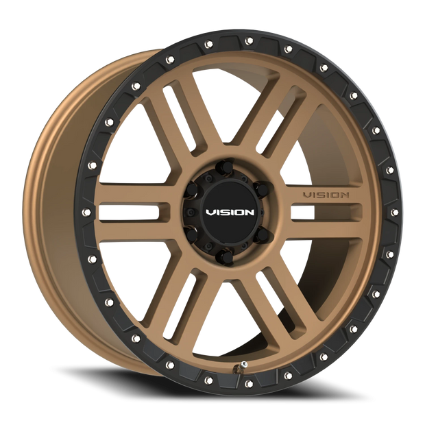 Vision Manx2 20x9 6x135 12mm Bronze (W/ Satin Black Lip SS Bolts) : 354-2936BZBL12