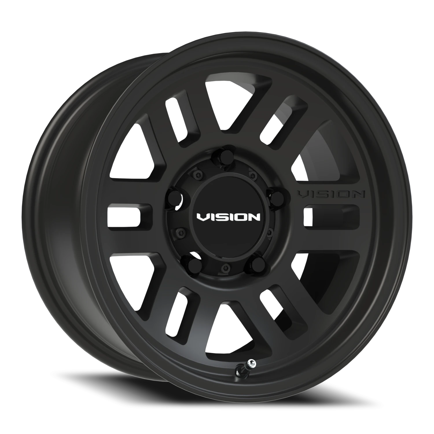 Vision Manx2 Overland 16x8 5x127 0mm Satin Black : 355-6873SB0
