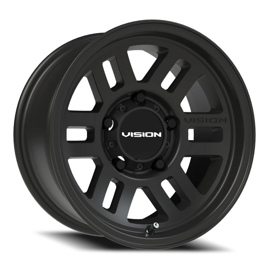 Vision Manx2 Overland 16x8 5x127 0mm Satin Black : 355-6873SB0