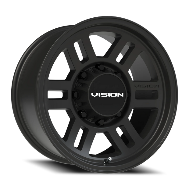 Vision Manx2 Overland 17x9 8x165.1 12mm Satin Black : 355-7981SB12