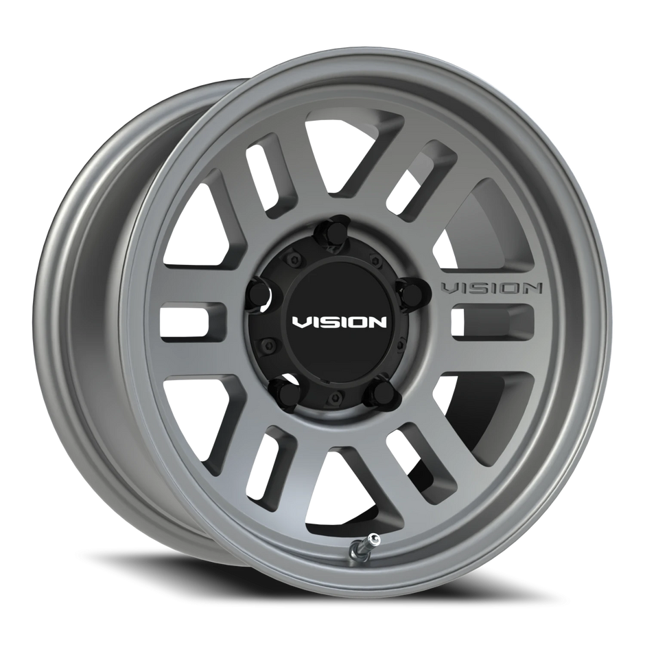 Vision Manx2 Overland 16x8 5x127 0mm Satin Grey : 355-6873SG0