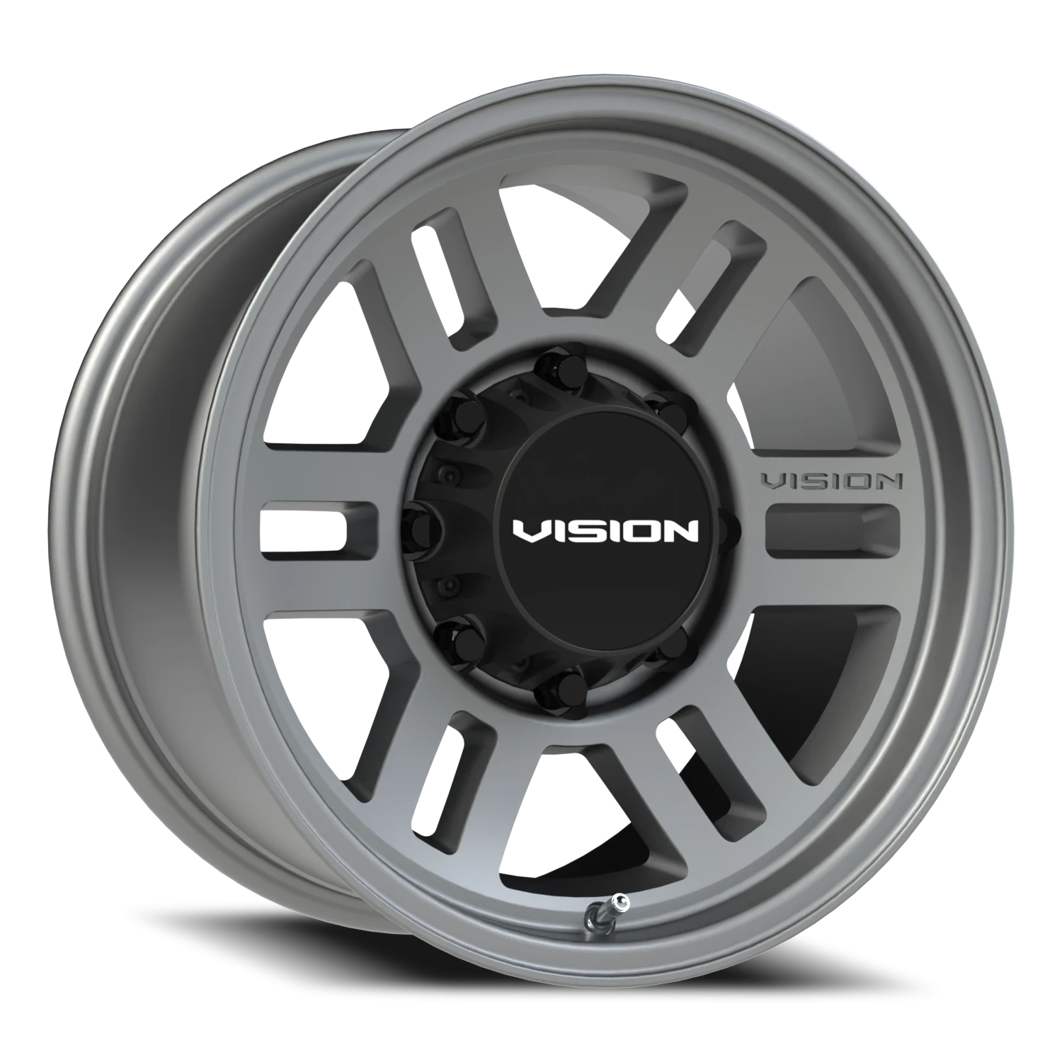 Vision Manx2 Overland 16x8 8x165.1 0mm Satin Grey : 355-6881SG0